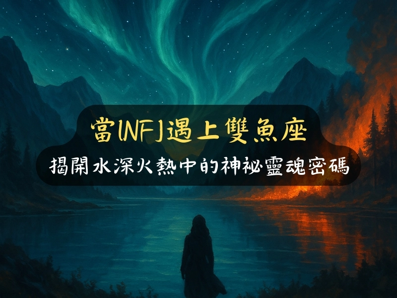當INFJ遇上雙魚座:揭開水深火熱中的神祕靈魂密碼