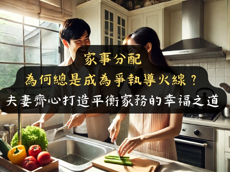 家事分配為何總是成為爭執導火線?夫妻齊心打造平衡家務的幸福之道