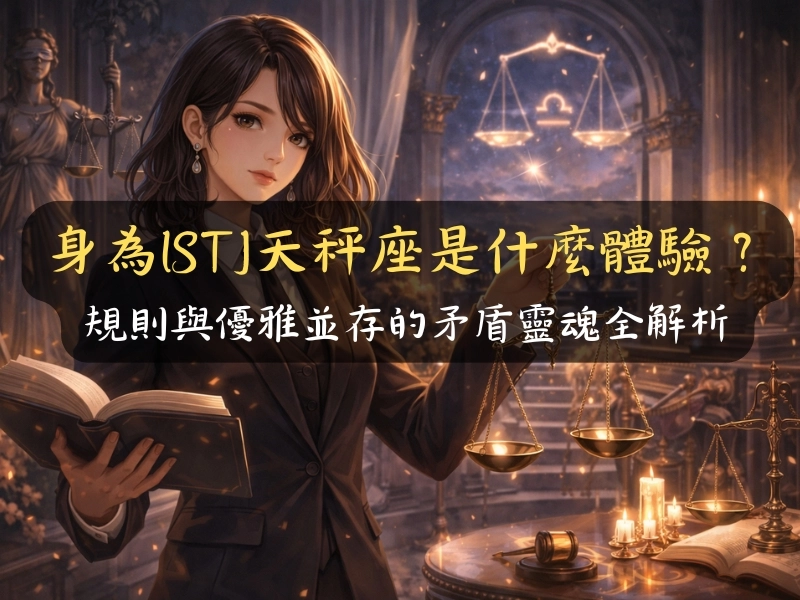 身為ISTJ天秤座是什麼體驗？規則與優雅並存的矛盾靈魂全解析