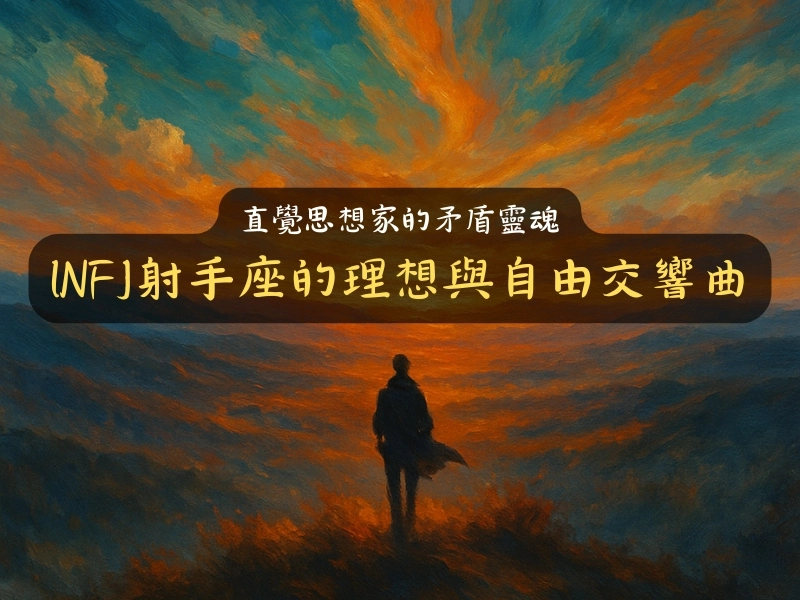 直覺思想家的矛盾靈魂：INFJ射手座的理想與自由交響曲