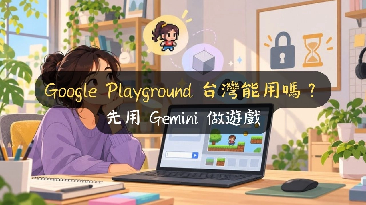 Google Playground 台灣能用嗎？先用 Gemini 做遊戲