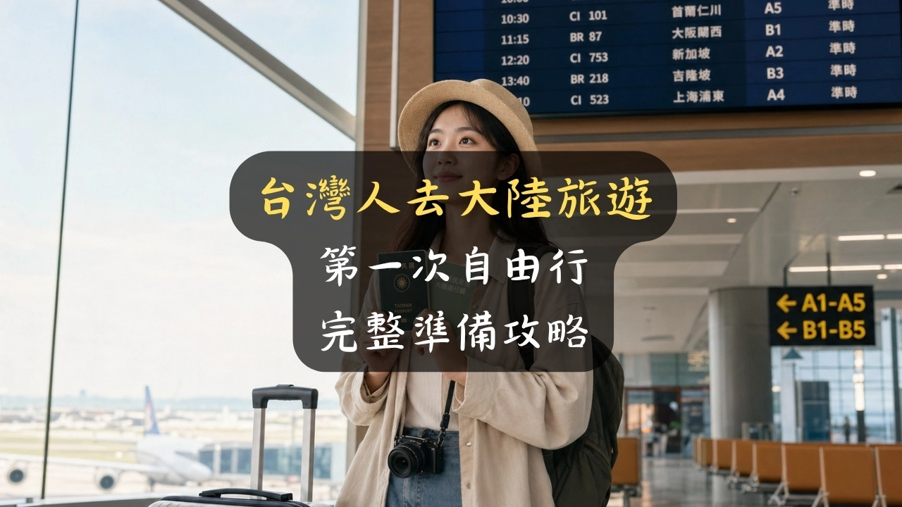 台灣人去大陸旅遊要準備什麼？第一次自由行的完整攻略