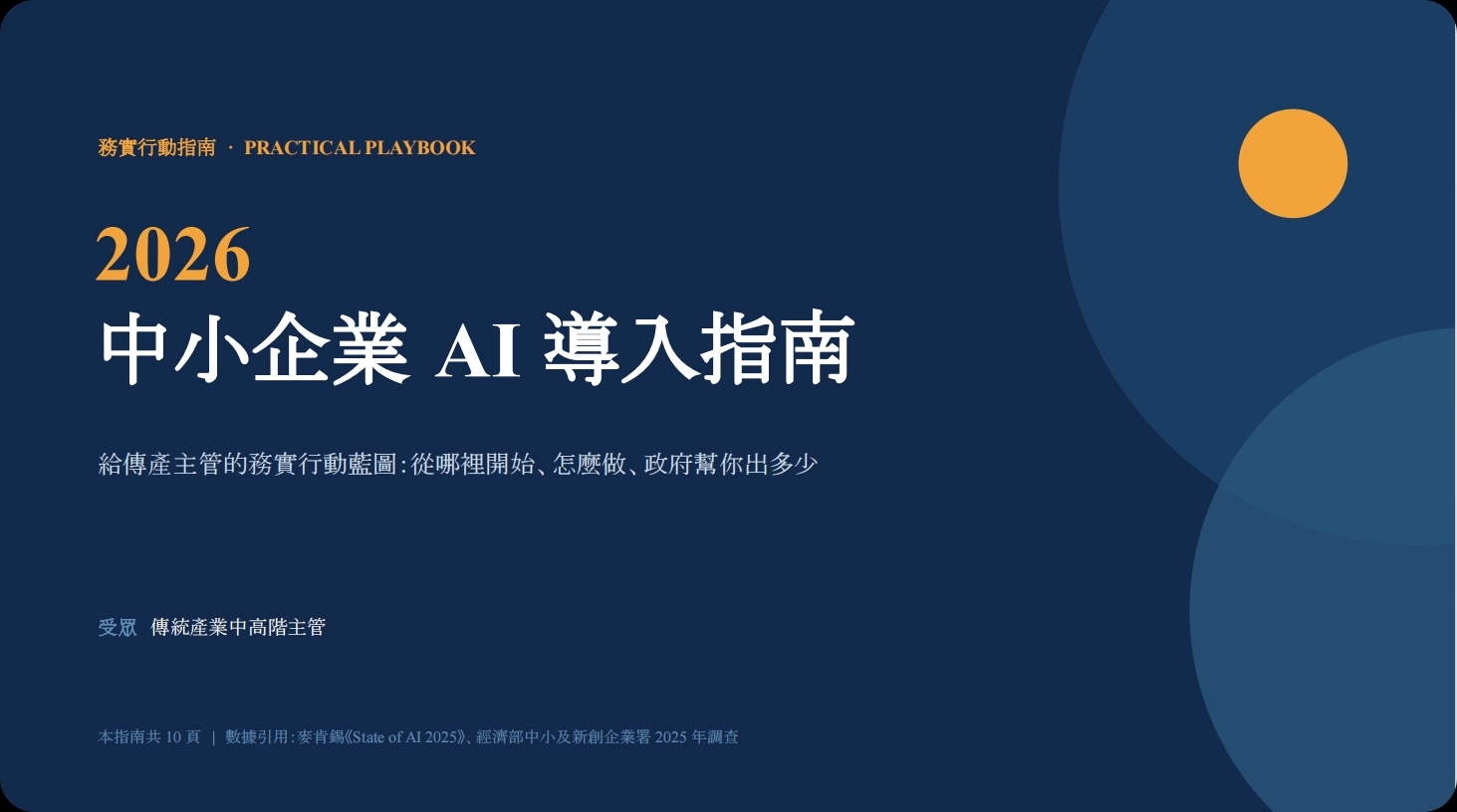 2026 中小企業 AI 導入指南-Claude opus 4.8 Max做簡報實測