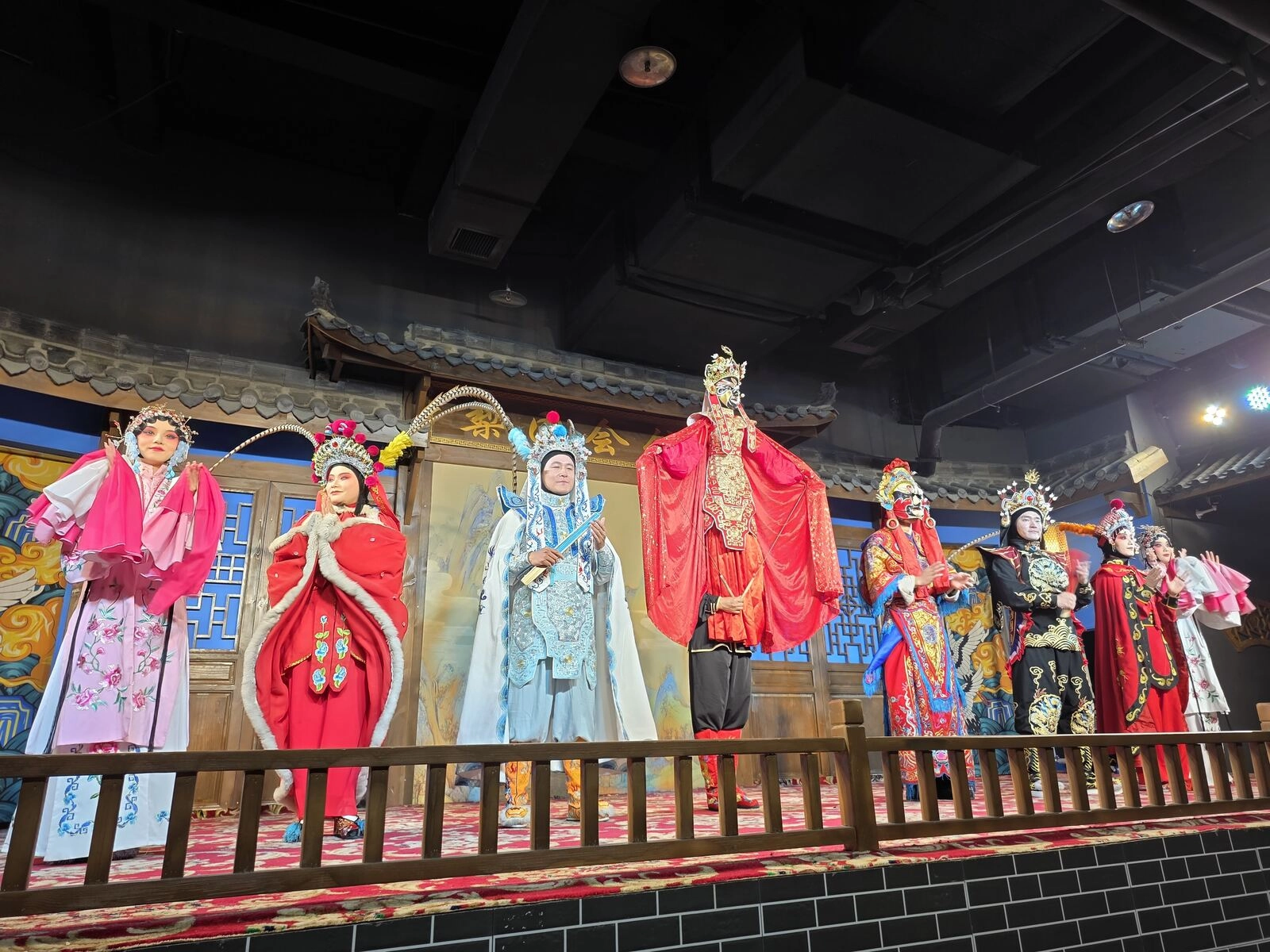 梨園會館川劇變臉演員陣容