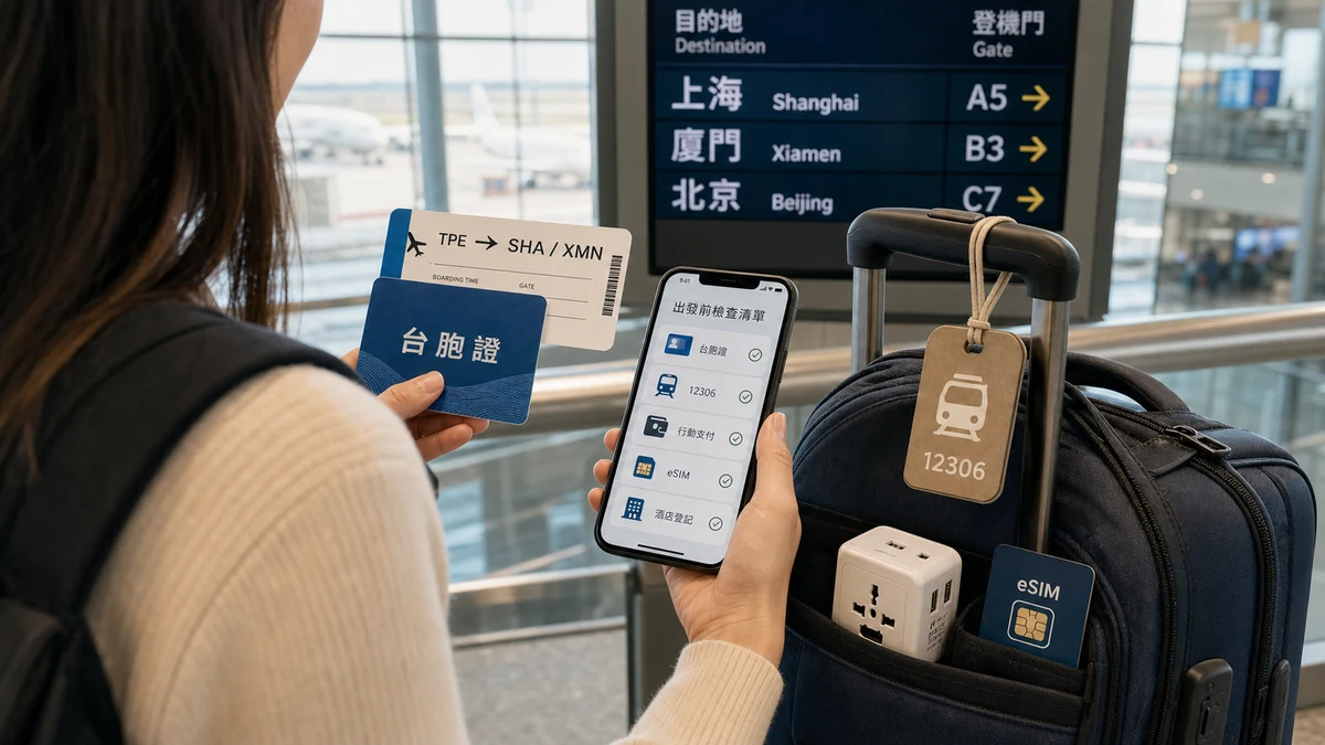 台灣人去大陸旅遊準備攻略
